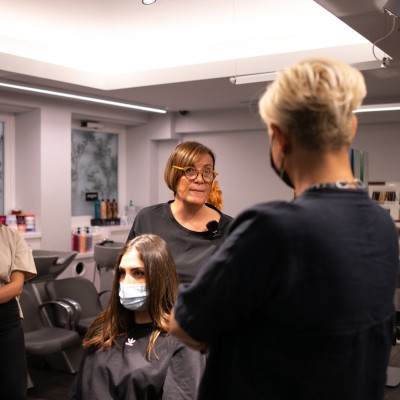 Yiouli Vamvakerou - Amazon Keratin - Liss 10 Bubblegum - educational workshop picture 3