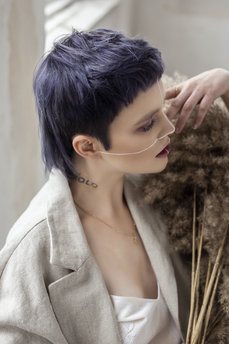 S/S 21 S E N S U A L hair collection by Dominik Podwika