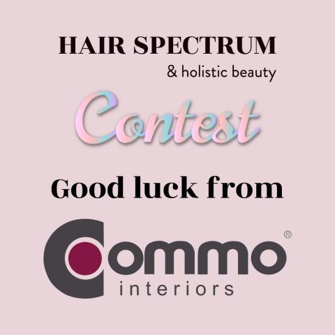 Καλή επιτυχία στους συμμετέχοντες του hair spectrum salon makeover διαγωνισμού από την commo interiors