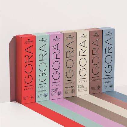 Ανανεωμένη βαφή Igora Royal της schwarzkopf